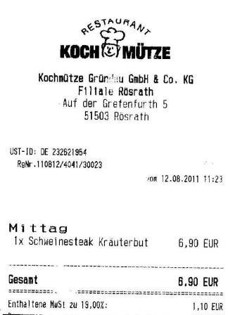 sehl Hffner Kochmtze Restaurant